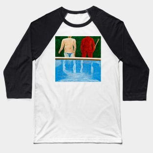 Friends by the pool Baseball T-Shirt